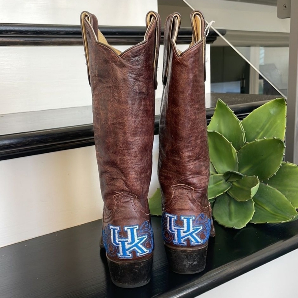 NWT Women's University of Kentucky Gameday Cowboy Boots - Picture 11 of 12